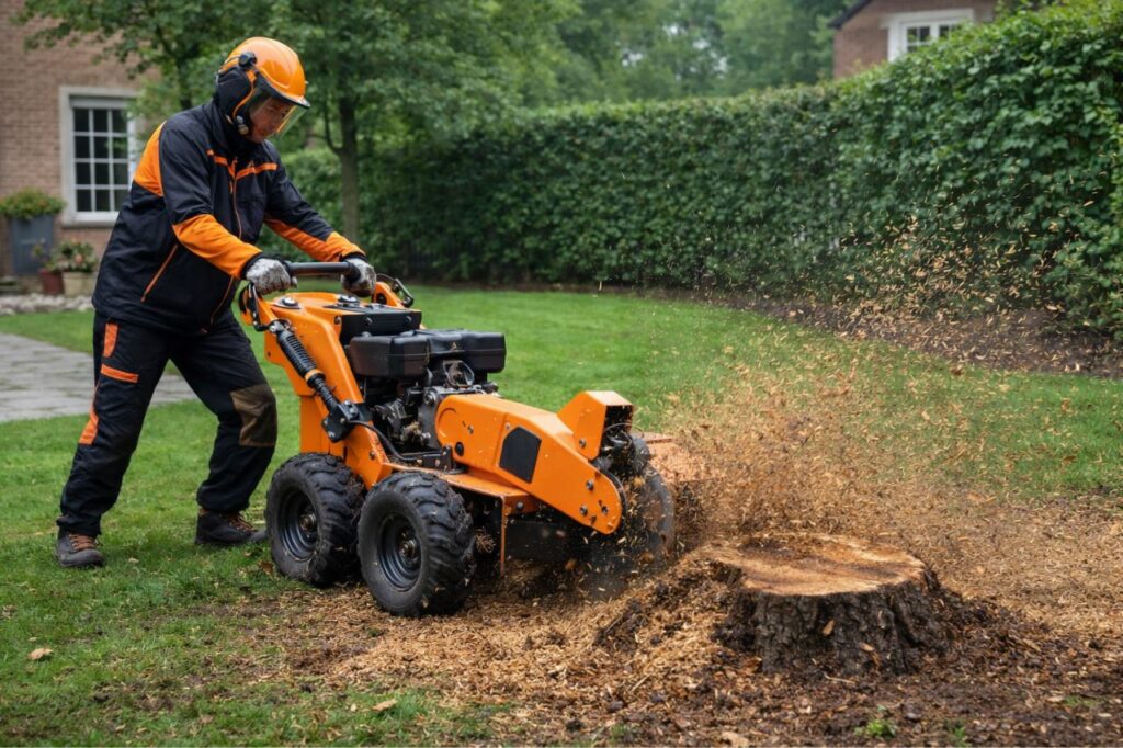 Boomstronk Verwijderen Kempen in actie 3